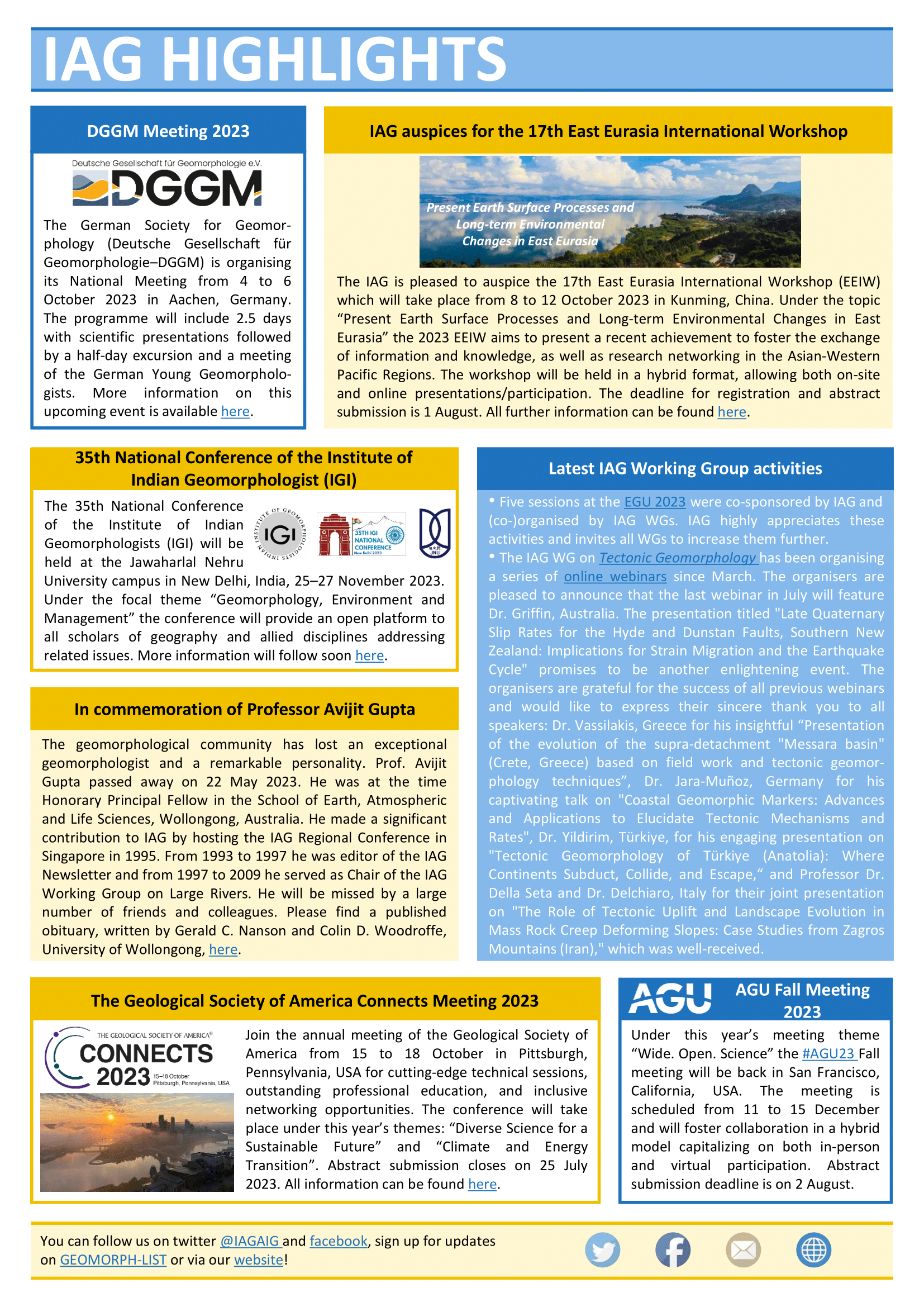 IAG Highlights – 2nd issue in 2023 – IAG – International Association of ...